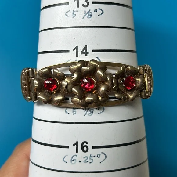 🖤LUSTERN 12K gold on Sterling silver Expansion bracelet